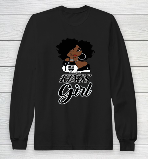 Los Angeles Kings Girl NHL Long Sleeve T-Shirt