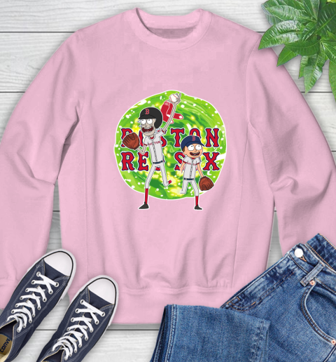 MLB Boston Red Sox Rick And Morty Baseball Sports Sweatshirt 9