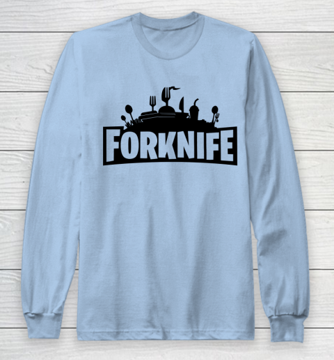 Fortnite Tshirt Forknife Long Sleeve T-Shirt 5