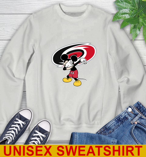 Carolina Hurricanes NHL Hockey Dabbing Mickey Disney Sports Sweatshirt 5