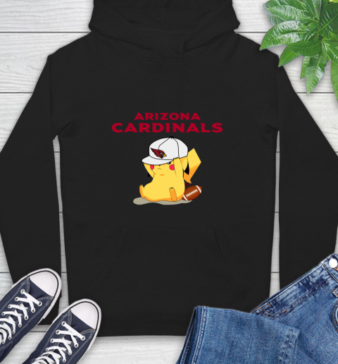 NFL Pikachu Football Sports Arizona Cardinals Hoodie 2