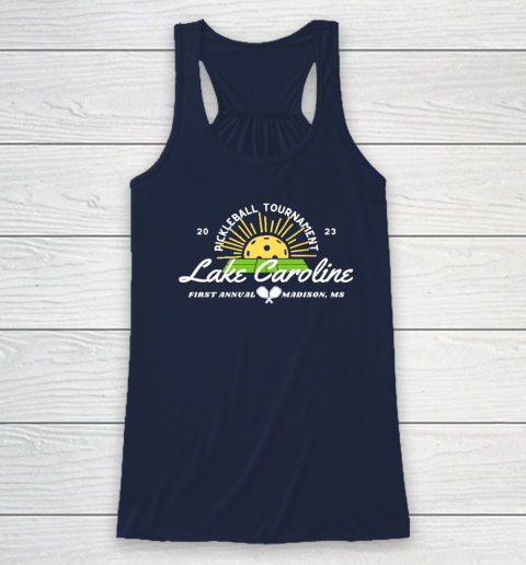 Lake Caroline Pickleball Tournament 2023 Racerback Tank 5