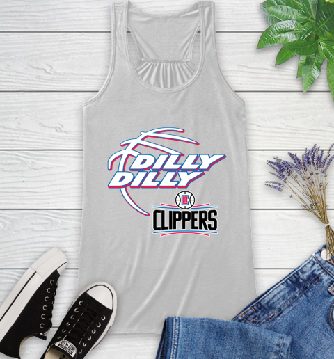 NBA Los Angeles Clippers Dilly Dilly Basketball Sports Racerback Tank