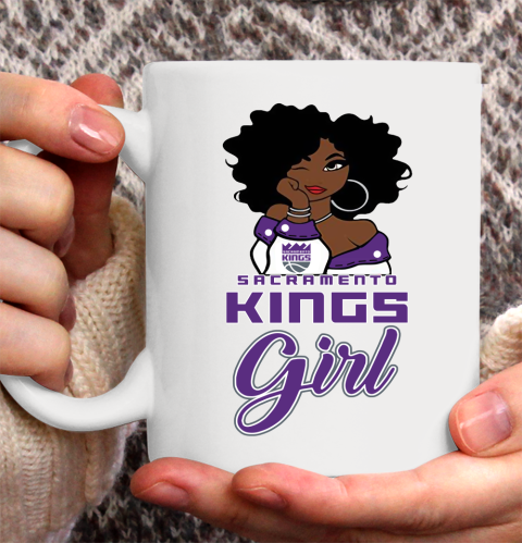 Sacramento Kings Girl NBA Ceramic Mug 11oz 4