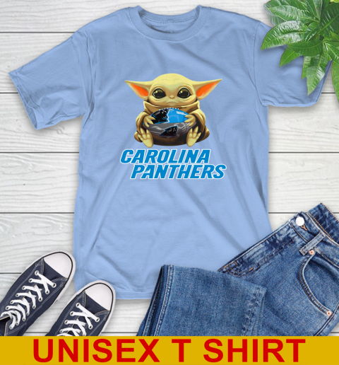 NFL Football Carolina Panthers Baby Yoda Star Wars Shirt T-Shirt 11