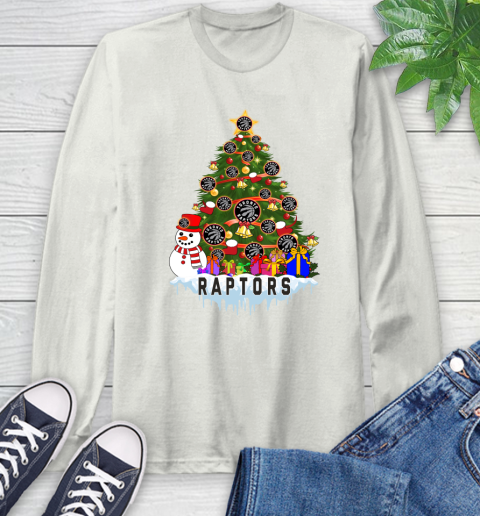 Toronto Raptors Merry Christmas NBA Basketball Sports Long Sleeve T-Shirt 12