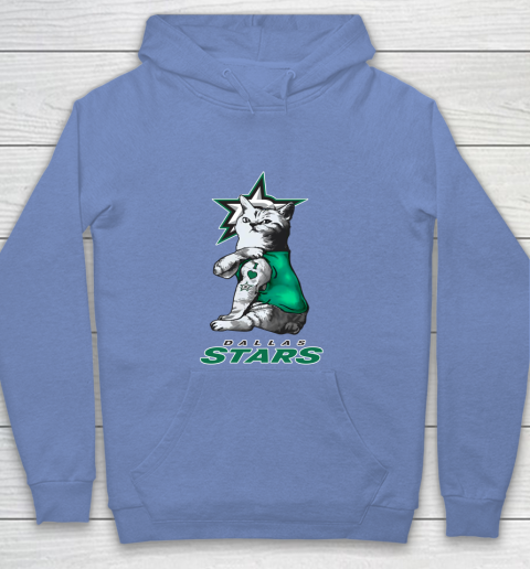 NHL My Cat Loves Dallas Stars Hockey Youth Hoodie 8