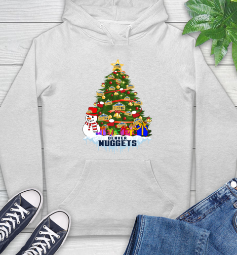 Denver Nuggets Merry Christmas NBA Basketball Sports Hoodie