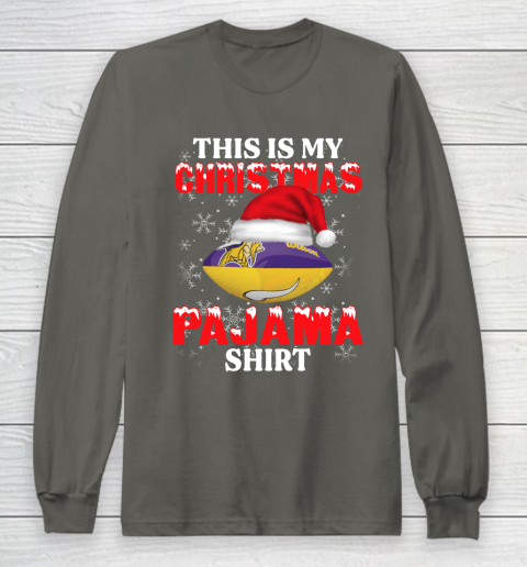 Minnesota Vikings This Is My Christmas Pajama Shirt NFL Long Sleeve T-Shirt 5