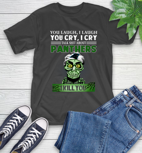NFL Talk Shit About Carolina Panthers I Kill You Achmed The Dead Terrorist Jeffrey Dunham Football T-Shirt