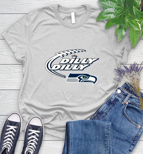 NFL Seattle Seahawks Dilly Dilly Football Sports Women's T-Shirt