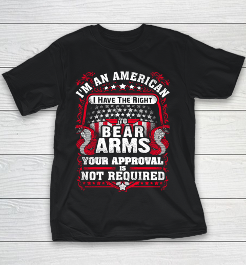 Veteran Shirt Gun Control Right To Bear Arms Shirt Youth T-Shirt