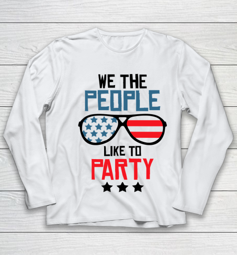We The People Like To Party Youth Long Sleeve