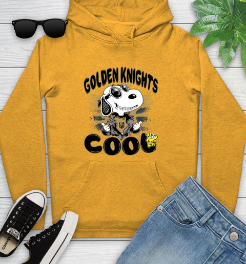NHL Hockey Vegas Golden Knights Cool Snoopy Shirt Youth Hoodie 2