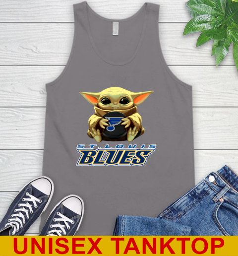 NHL Hockey St.Louis Blues Star Wars Baby Yoda Shirt 76