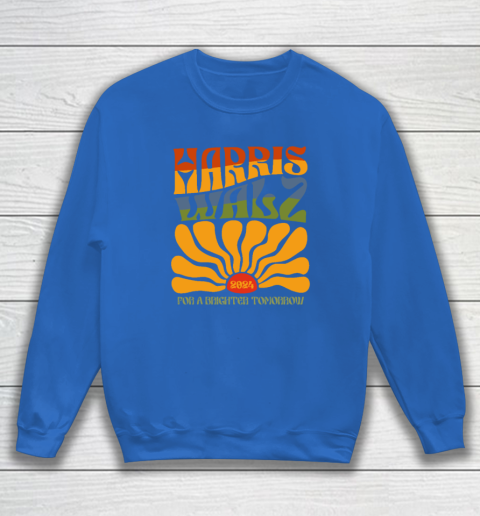 Harris Waltz For A Brighter Tomorrow Boho Aesthetic Sweatshirt 5