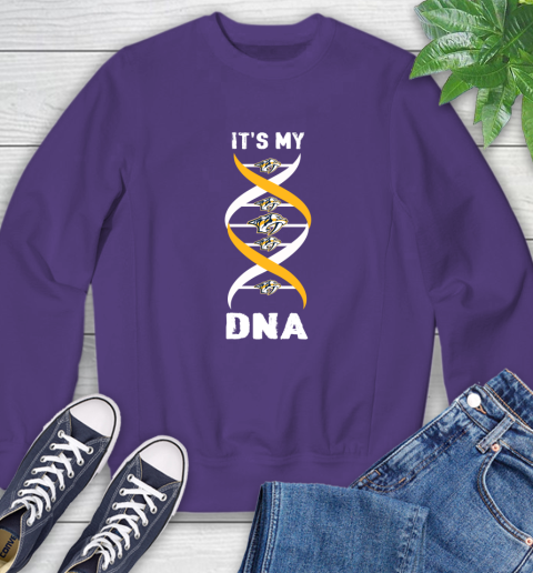 Nashville Predators NHL Hockey It's My DNA Sports Sweatshirt 4