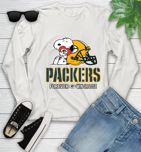 NFL The Peanuts Movie Snoopy Forever Win Or Lose Football Green Bay Packers 136