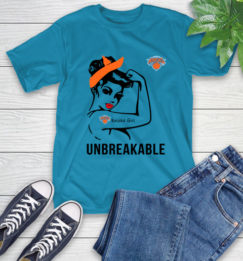NBA New York Knicks Girl Unbreakable Basketball Sports T-Shirt 7