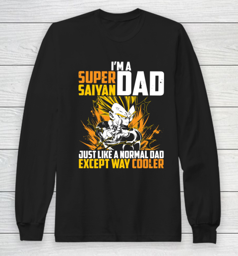 Dragon Ball Super Saiyan Dad Vegeta Long Sleeve T-Shirt