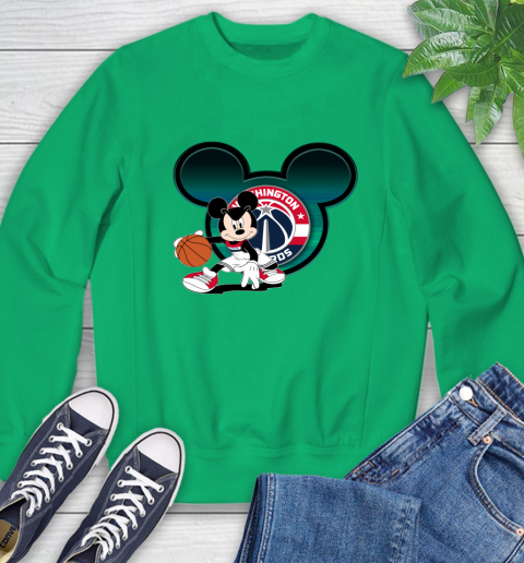 NBA Washington Wizards Mickey Mouse Disney Basketball Sweatshirt 6