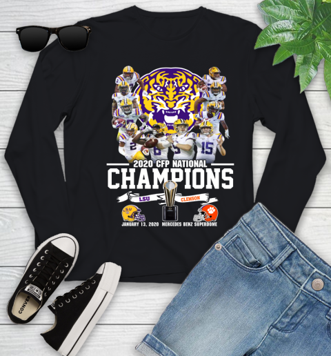 LSU Tigers 2020 Cfp National Champions Shirt 113