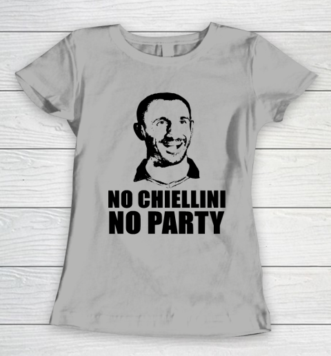 No Chiellini, No Party Italia Champion Euro Player Women's T-Shirt 8