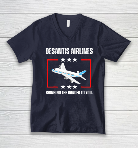 DeSantis Airlines V-Neck T-Shirt 2