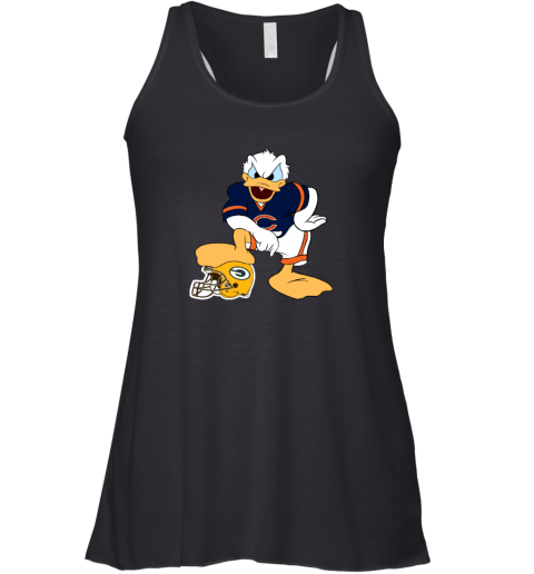 You Cannot Win Against The Donald Chicago Bears NFL Racerback Tank