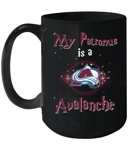 NHL Hockey Harry Potter My Patronus Is A Colorado Avalanche Ceramic Mug 15oz
