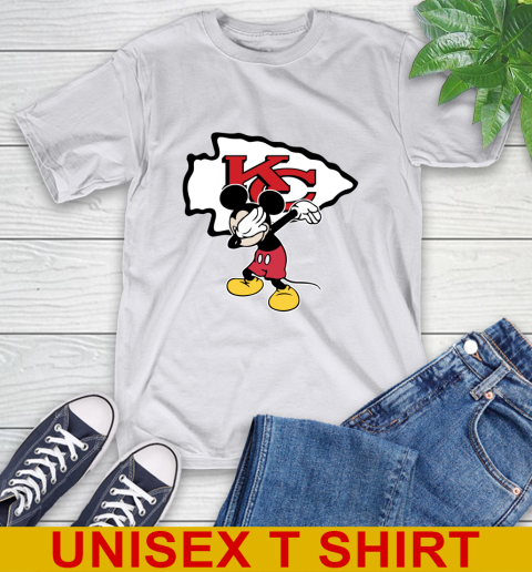 Kansas City Chiefs NFL Football Dabbing Mickey Disney Sports T-Shirt 12