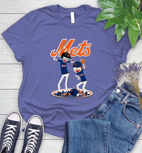 MLB New York Mets Rick And Morty Baseball 101
