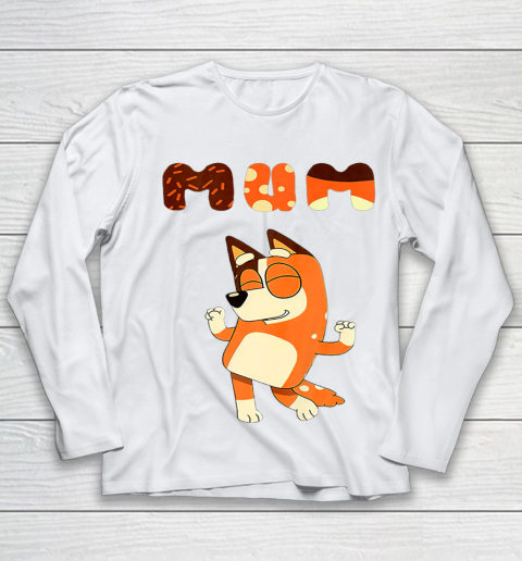 MOM Blueys mom day Youth Long Sleeve