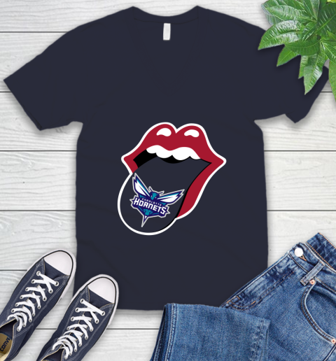 Charlotte Hornets NBA Basketball Lips I Root For My Team Adoring Fan 51
