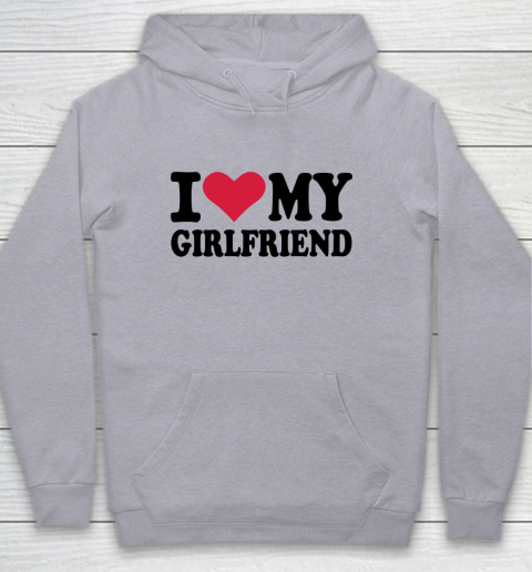 I Heart My Girlfriend  I Love My Girlfriend Funny Youth Hoodie 4