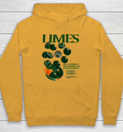Limes Funny High In Vitamin C Antioxidants Other Nutrients Hoodie 2