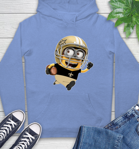 NFL New Orleans Saints Minions Disney Football Sports Hoodie 11