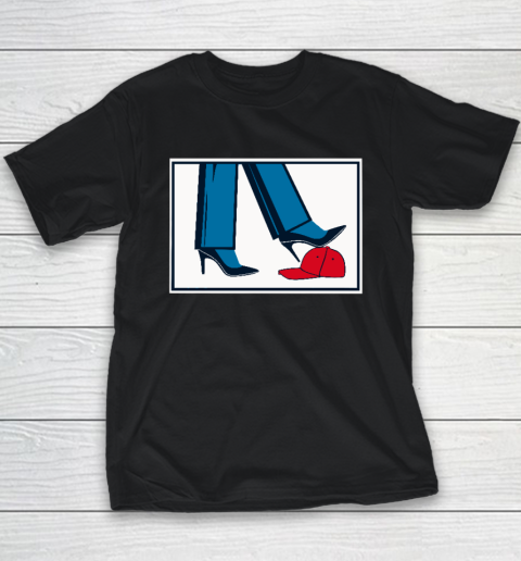 Kamala Harris Heels Stepping On Maga Hat Youth T-Shirt