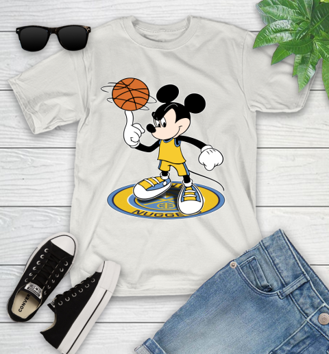 NBA Basketball Denver Nuggets Cheerful Mickey Disney Shirt Youth T-Shirt 13 NBA Basketball Denver Nuggets Cheerful Mickey Disney Shirt Youth T-Shirt - Image 13