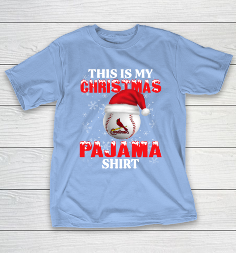 St.Louis Cardinals This Is My Christmas Pajama Shirt MLB T-Shirt 10