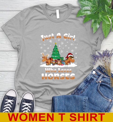 Christmas Just a girl who love horse 230