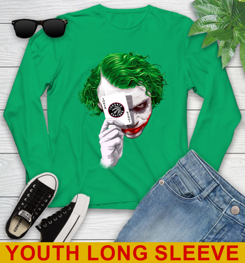 Toronto Raptors NBA Basketball Joker Card Shirt Youth Long Sleeve 7