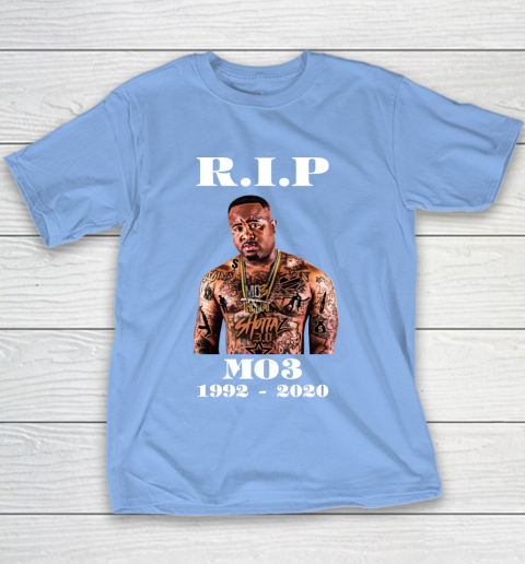 RIP MO3 1992 2020 Youth T-Shirt 8