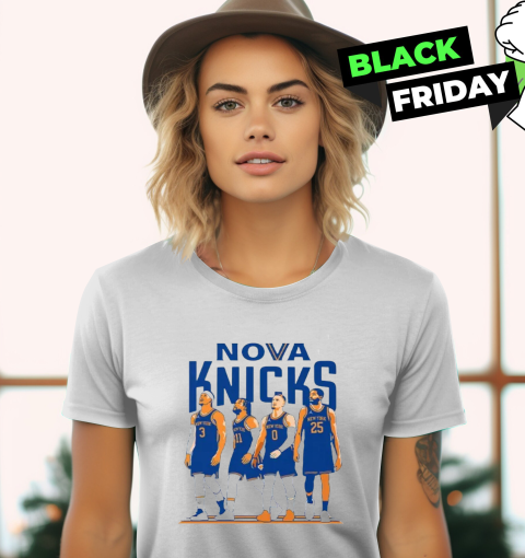 New York Knicks And Nova Knicks Villanova Women's T-Shirt
