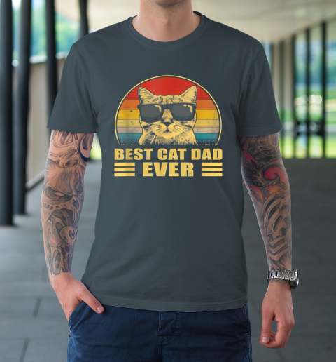 Tee shirt best online cat dad ever
