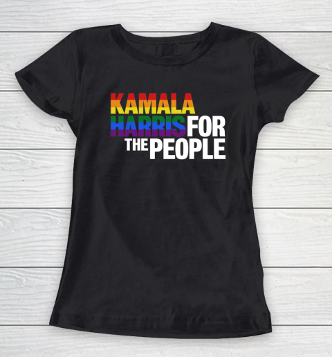 Kamala Harris 2020 for the People LGBT Women's T-Shirt