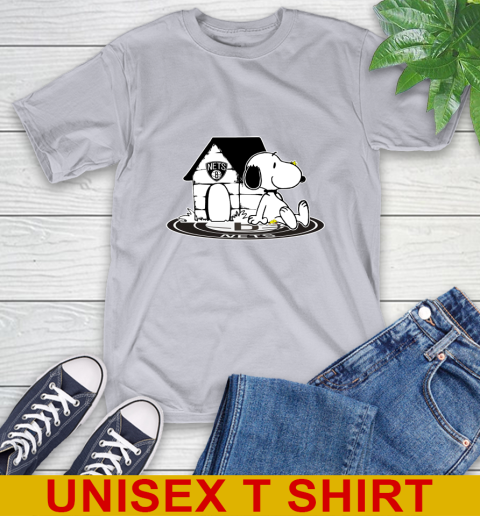 NBA Basketball Brooklyn Nets Snoopy The Peanuts Movie Shirt T-Shirt 6