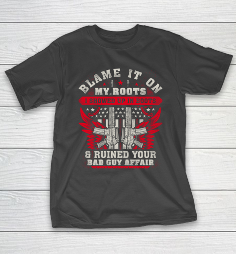 Veteran Showed Up In Boots T-Shirt