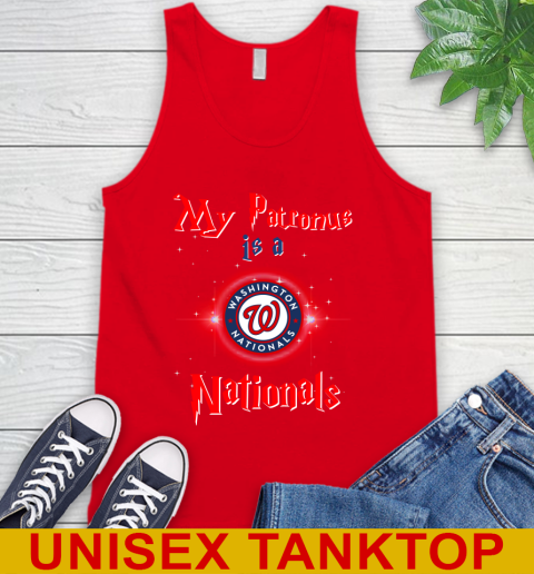 MLB Baseball Harry Potter My Patronus Is A Washington Nationals Tank Top 5