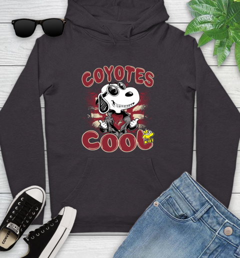 NHL Hockey Arizona Coyotes Cool Snoopy Shirt Youth Hoodie 6